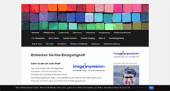 Desktop Screenshot of imageandimpression.de